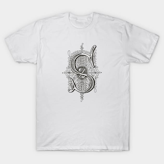 Monogram S T-Shirt by calebfaires